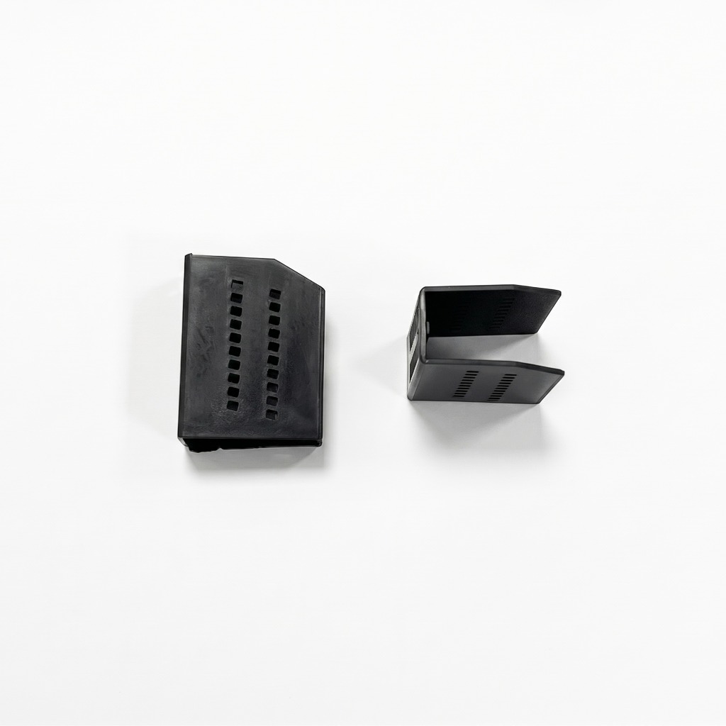 Black Ventilated Plastic Covers