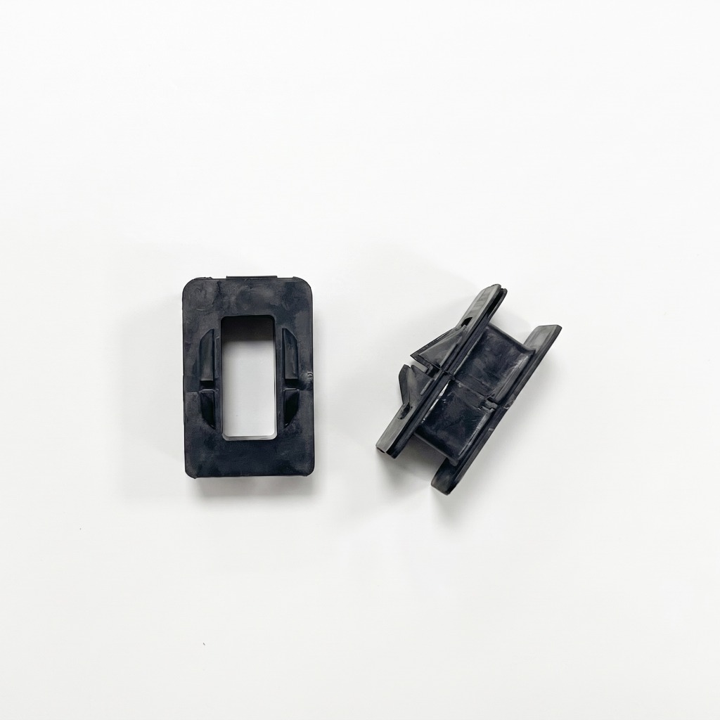 Black Plastic Mounting Frame
