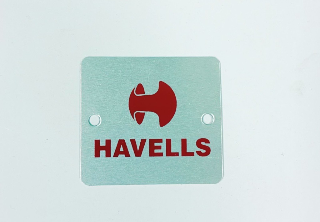 Havells Branded Nameplate